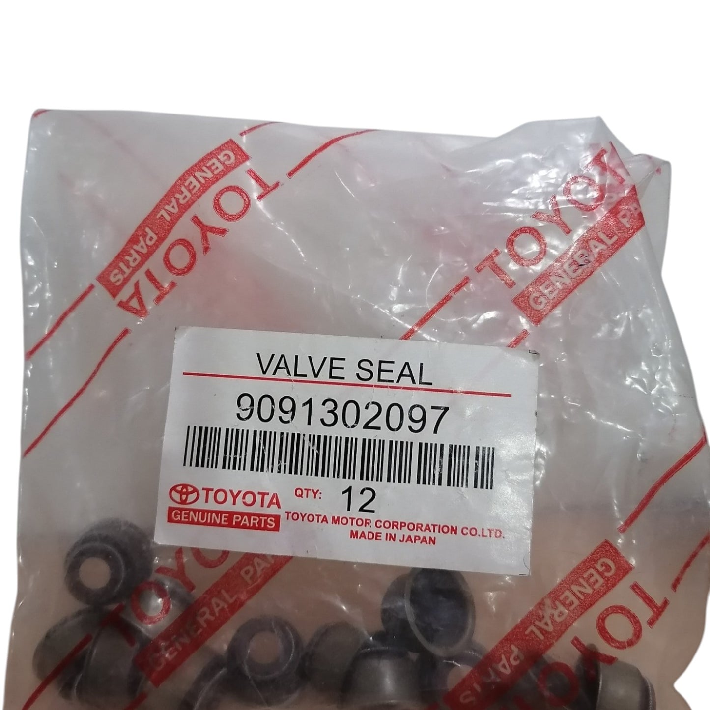Goma de válvula escape X 12 un Toyota motor 4.5 Lexus Lx450 1fzfe 4.5 L7